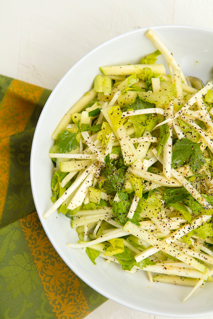 Green Apple and Celery Salad with Lemon Vinaigrette