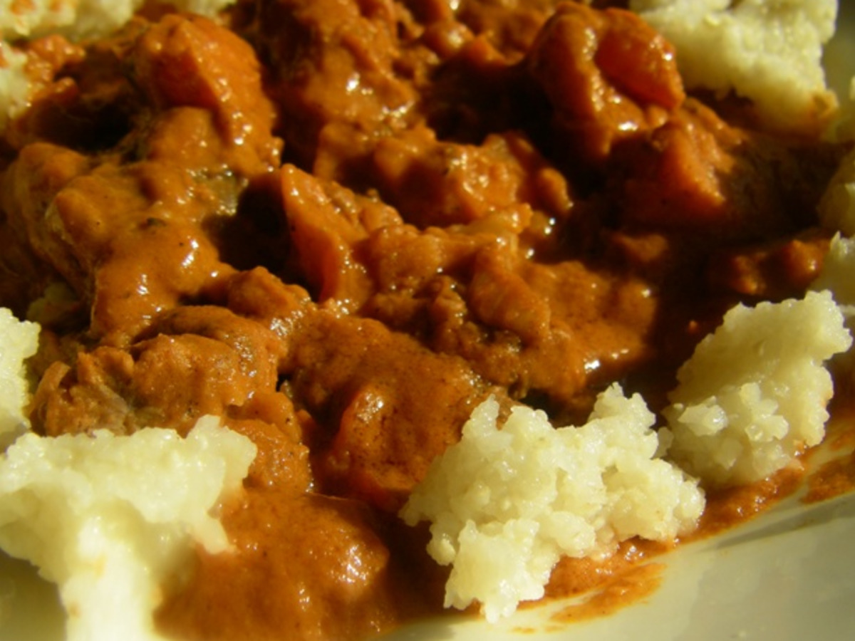 Groundnut Stew with Coconut Milk