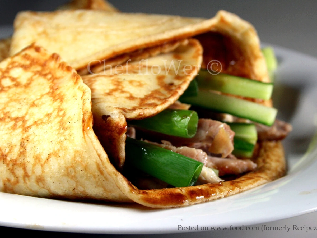 French Cinnamon Crepes with Mexican Chili Filling
