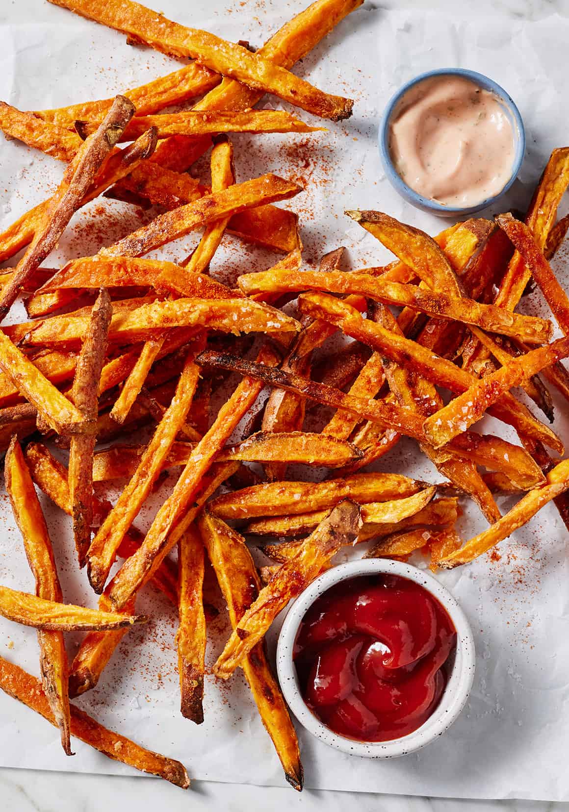 Savory Miso-Glazed Sweet Potato Fries