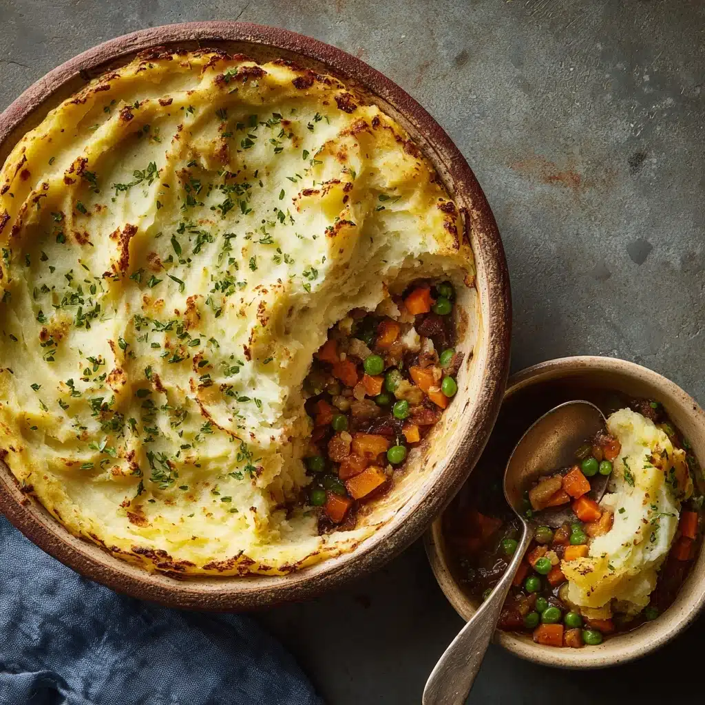 Root Vegetable Shepherd's Pie with Herb-Infused Mashed Potatoes