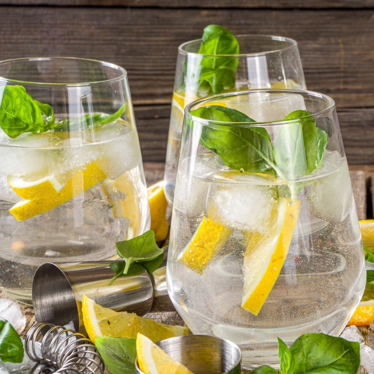 Basil-Citrus Spritzer