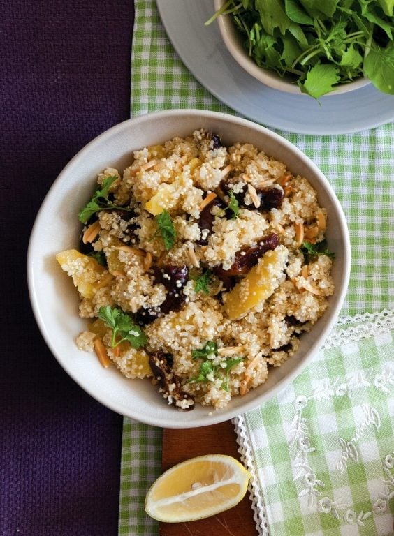 Solar-Powered Quinoa Salad with Citrus Vinaigrette