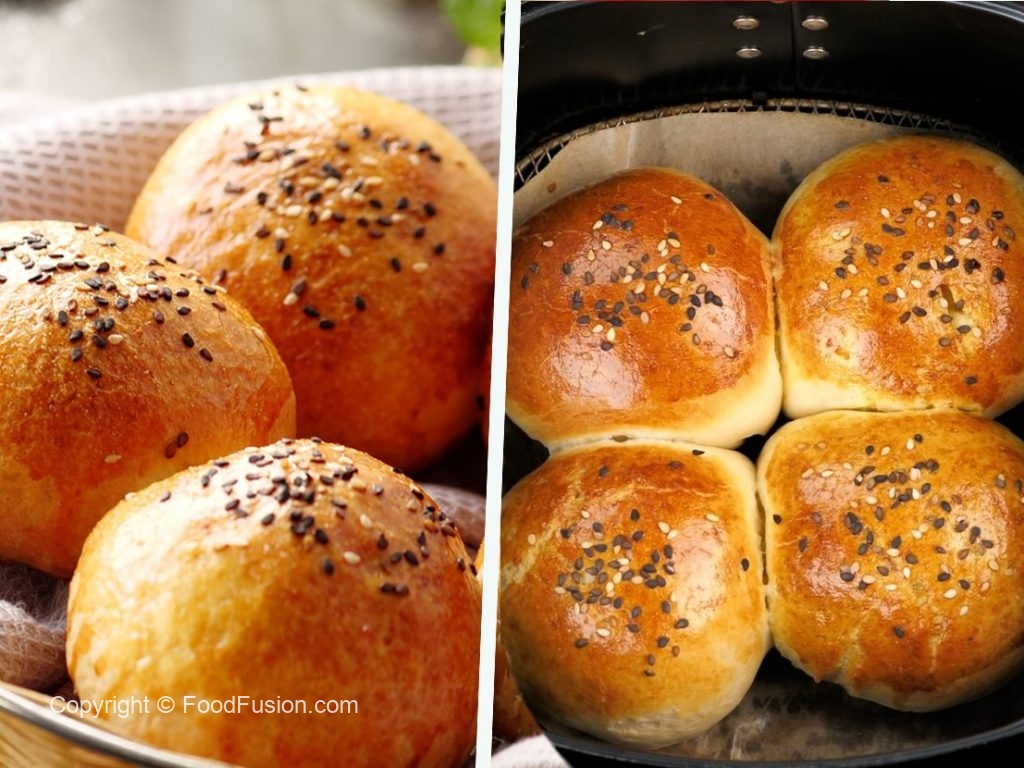 Air-Fried Chicken Rolls with Lemon and Herbs