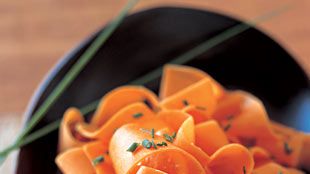 Interference-Style Balsamic Glazed Carrot Ribbons