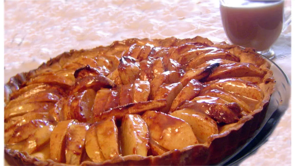 Chili-Caramel Apple Tart