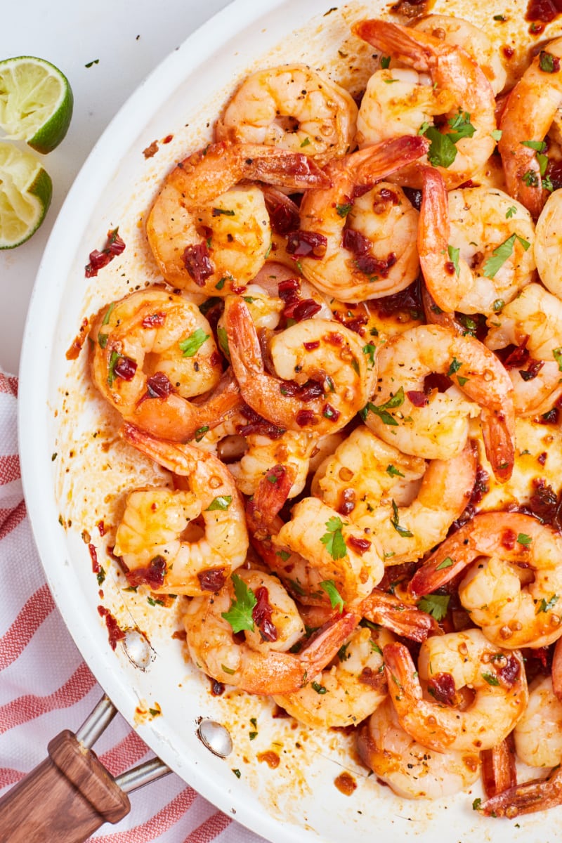 Pan-Seared Shrimp with Lime and Chili