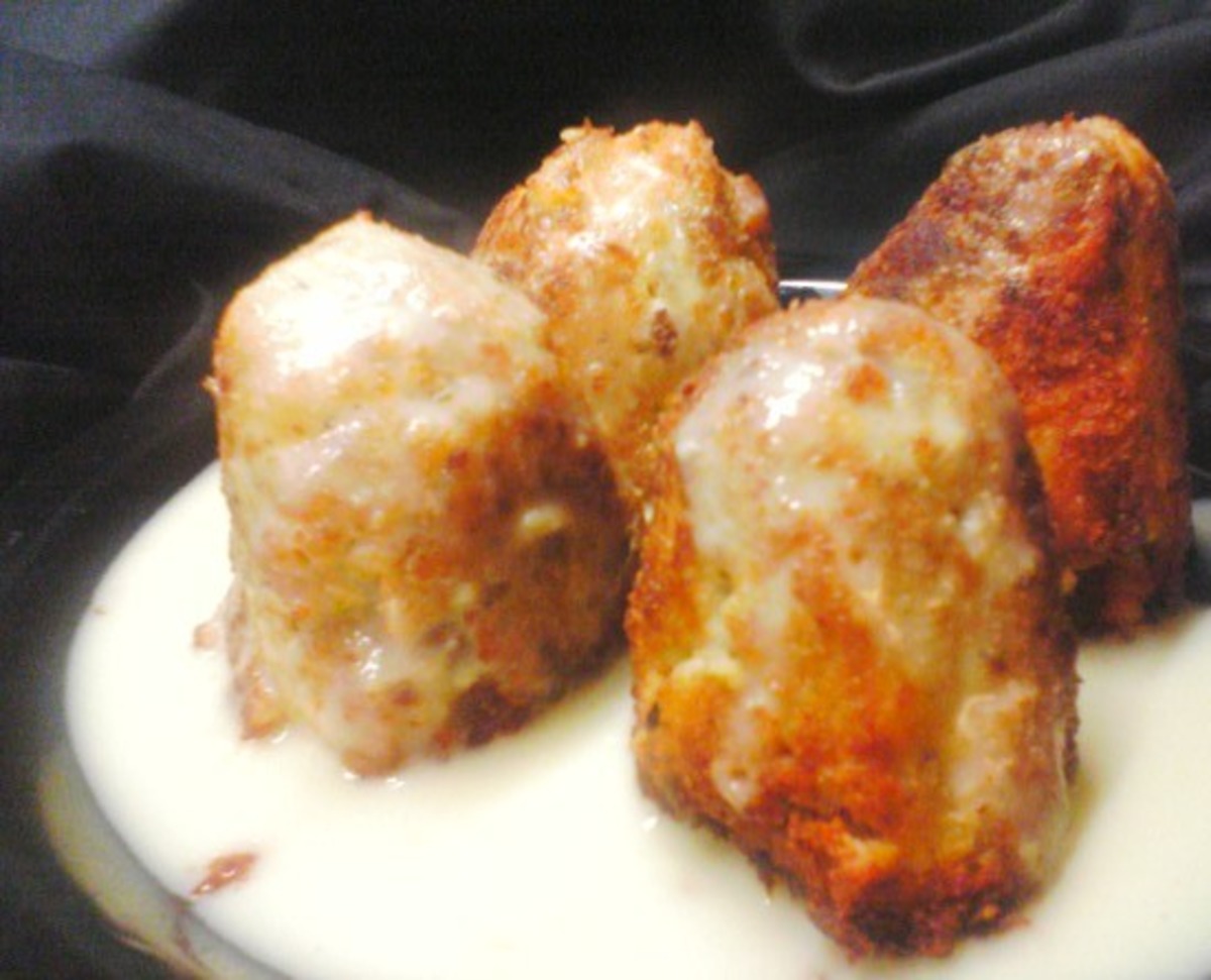 Crispy Chicken Croquettes