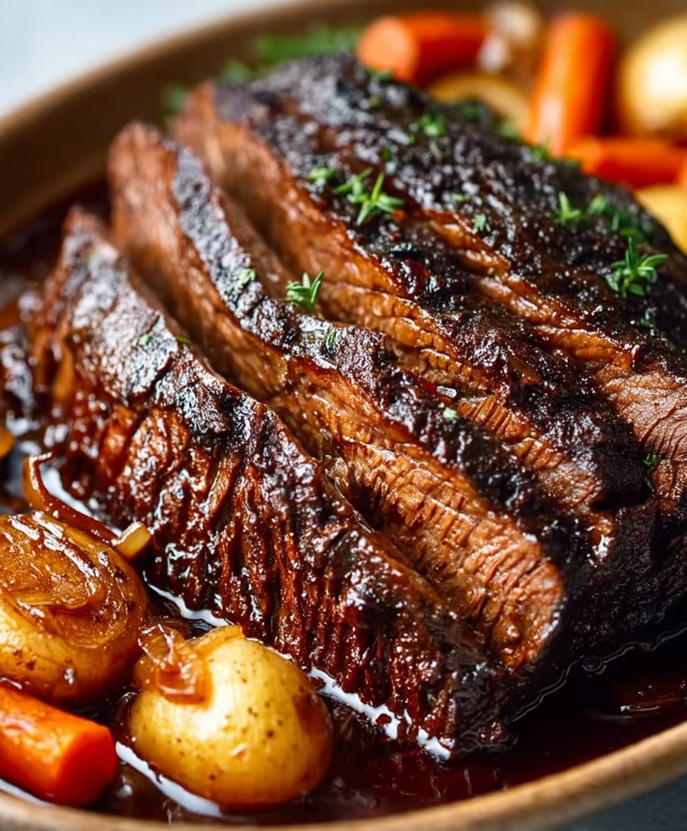 Braised Beef Brisket with Smoked Paprika