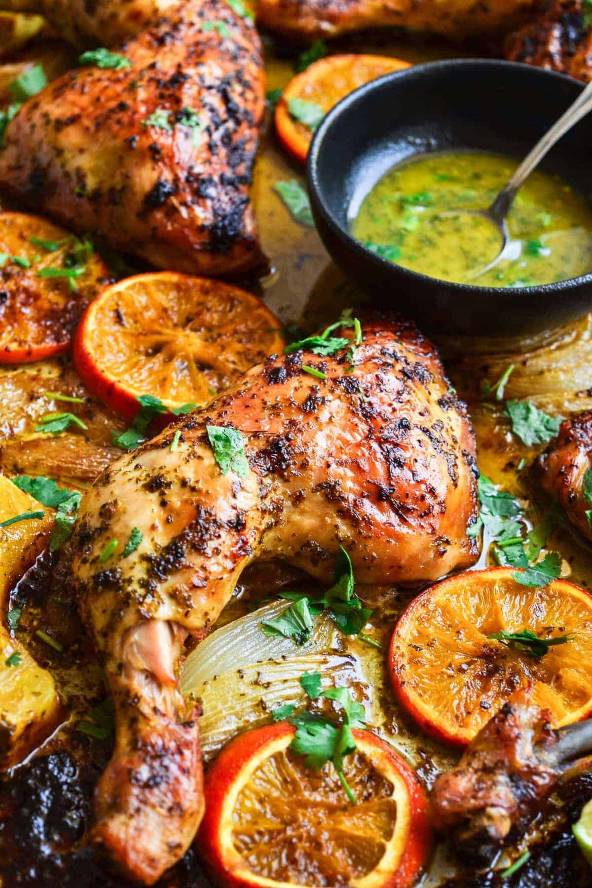 Sautéed Chicken with Mojo Sauce