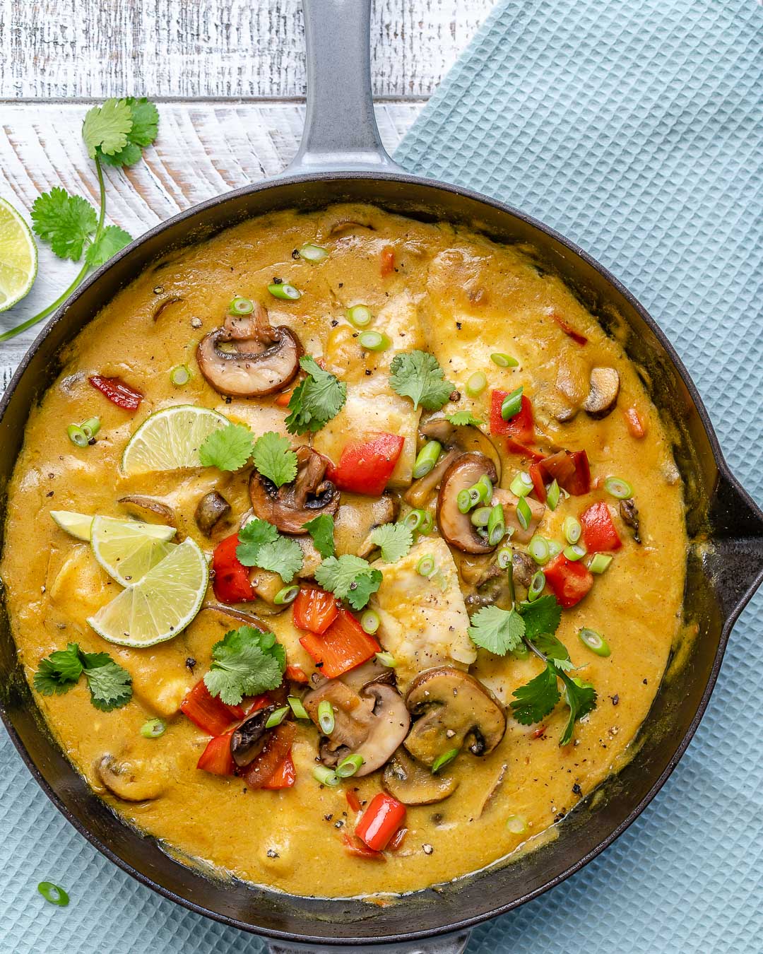 Mustard-Coconut Fish Curry