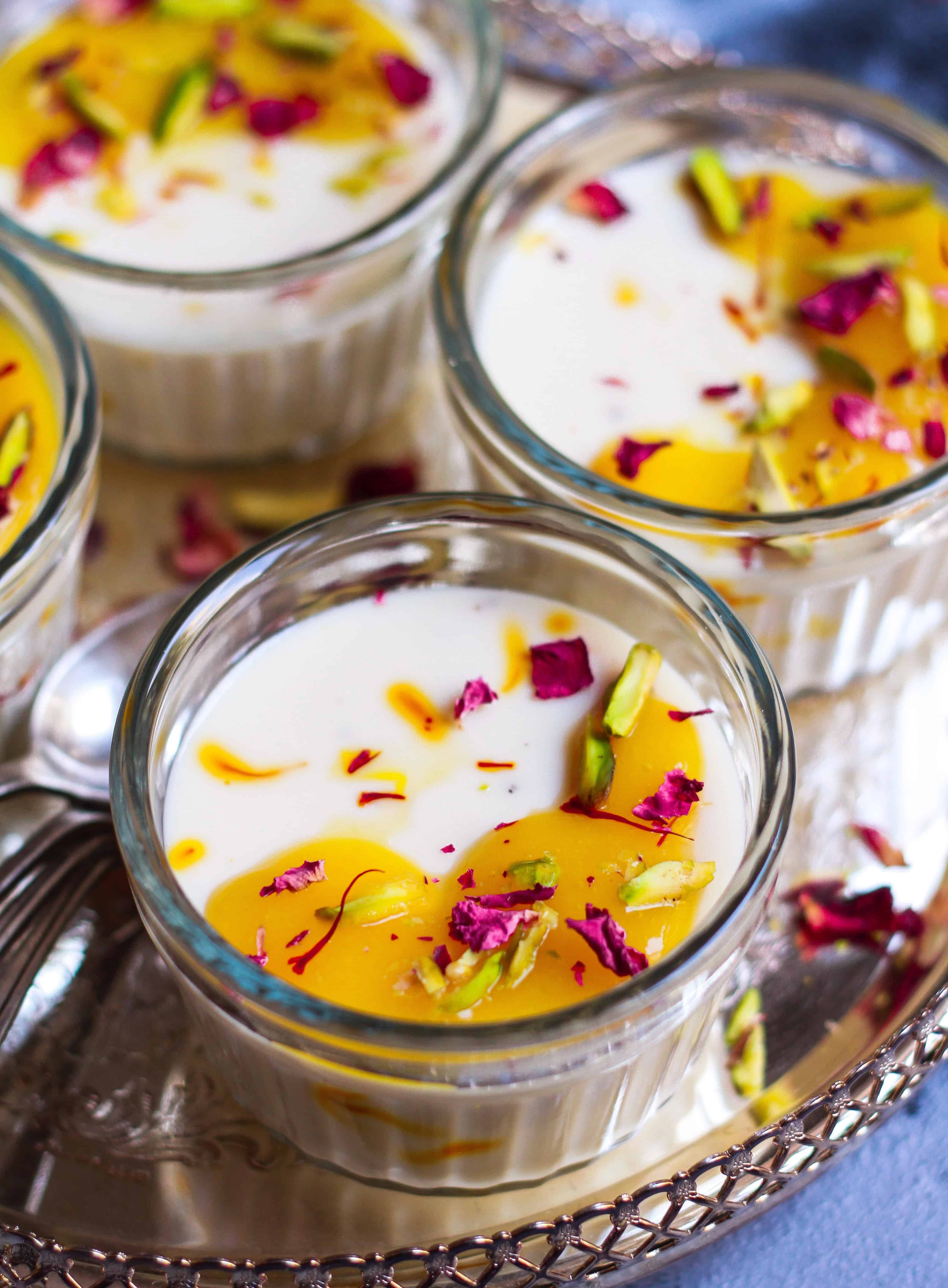Mango Cardamom Sweet Yogurt