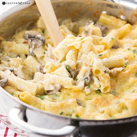 Three-Cheese Baked Rigatoni