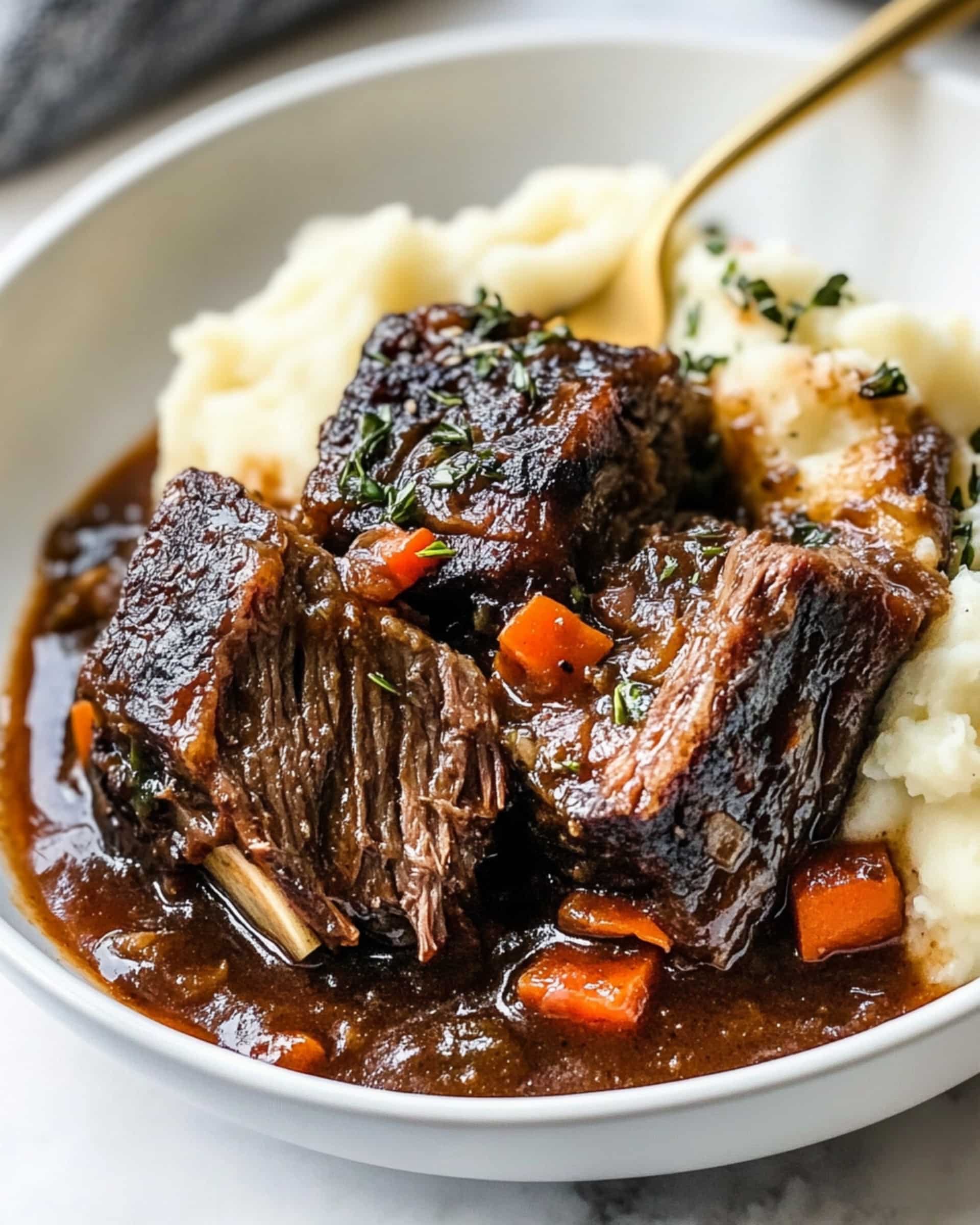 Tannat-Braised Beef Short Ribs