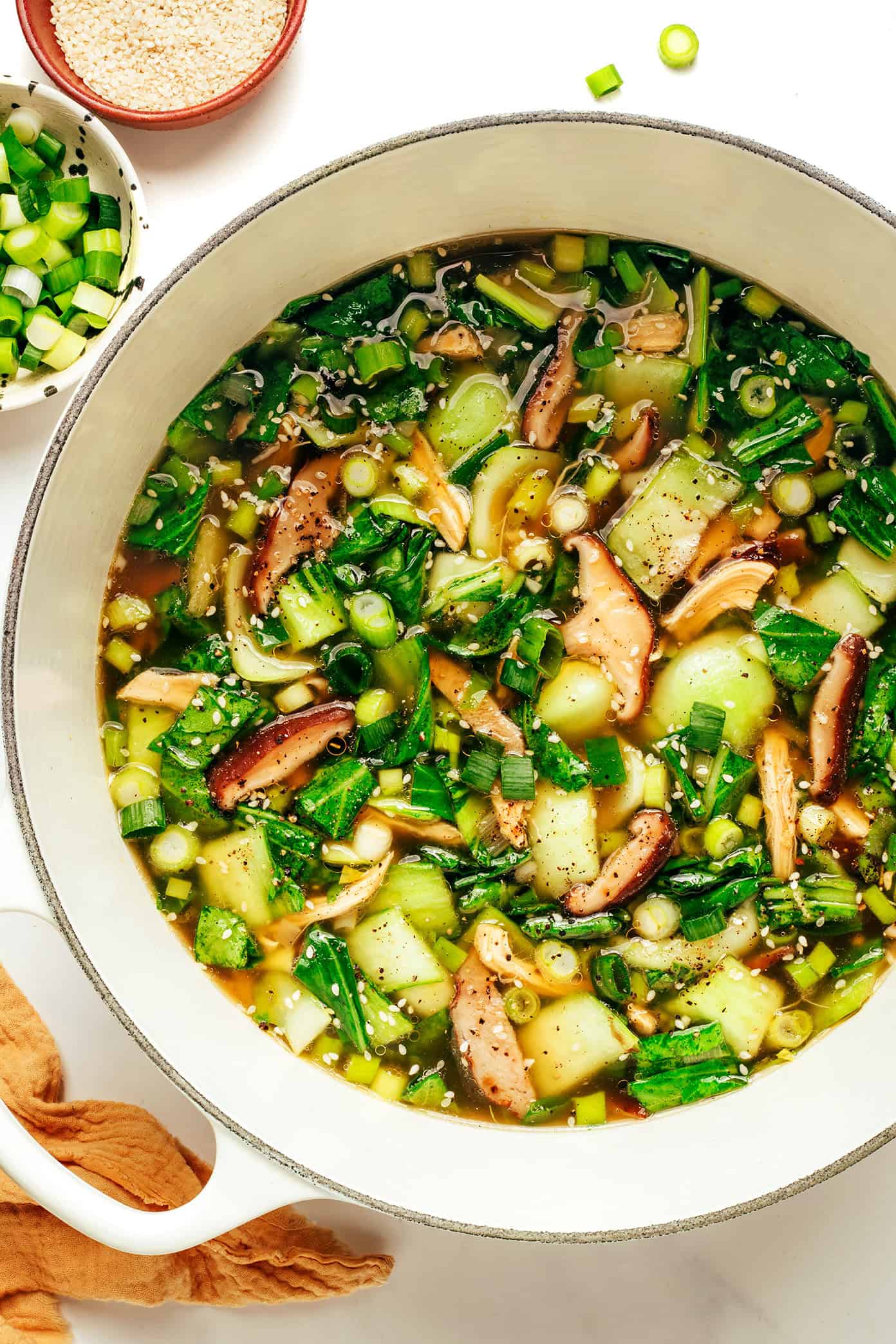 Ginger-Scallion Chicken Soup