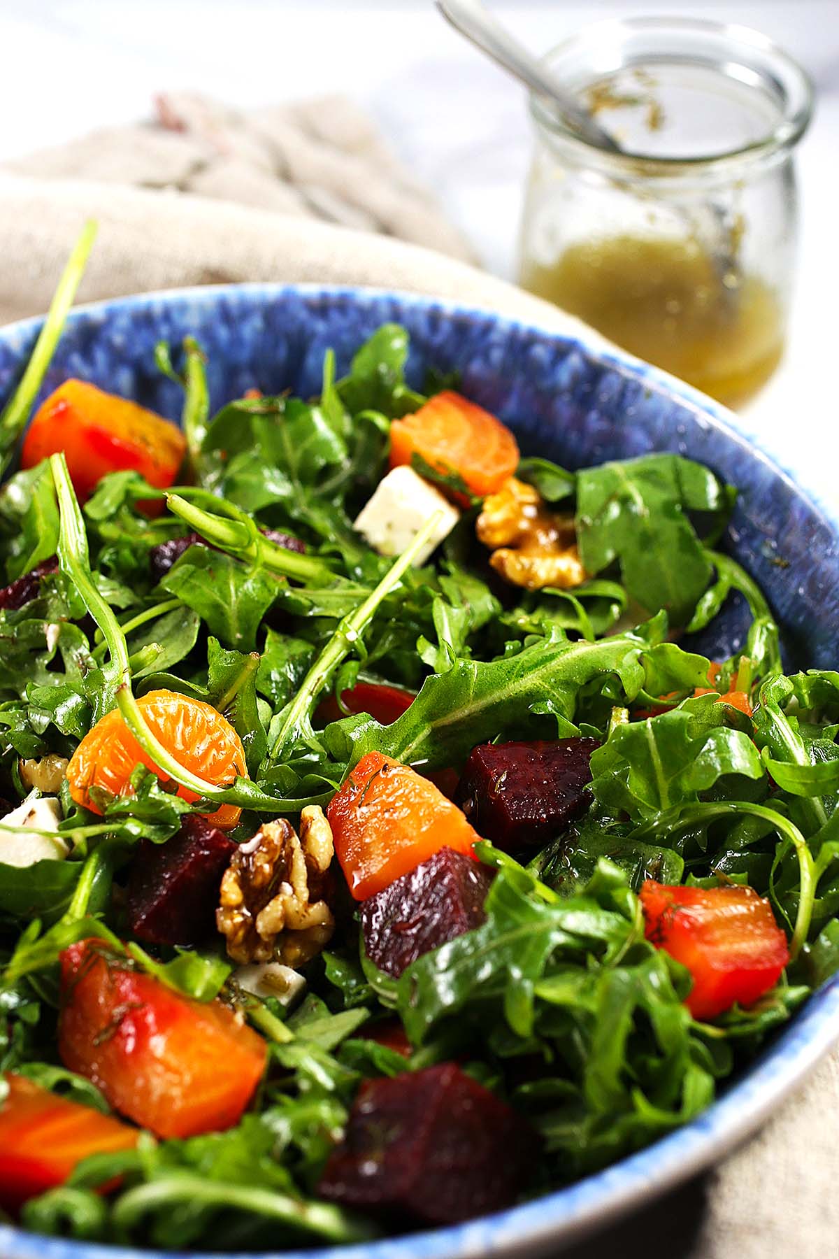 Citrus-Infused Beet and Arugula Salad
