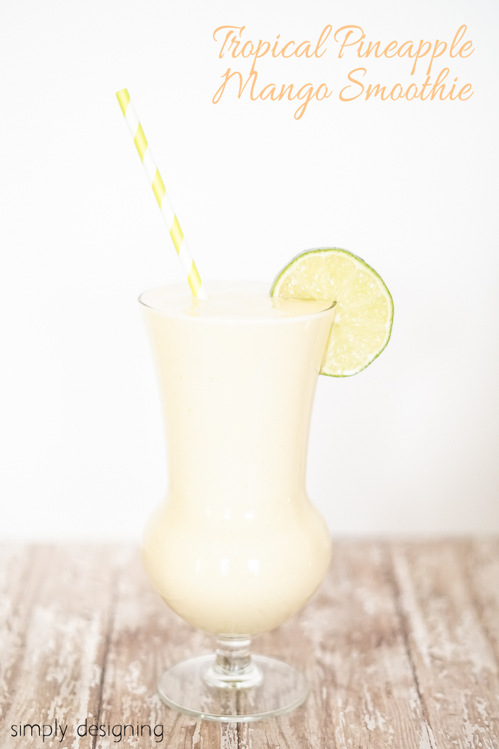 Tropical Pineapple-Mango Infusion