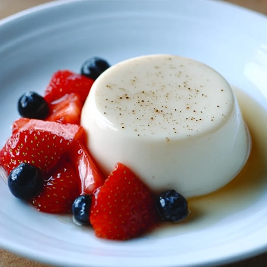 No-Bake Vanilla Bean Panna Cotta