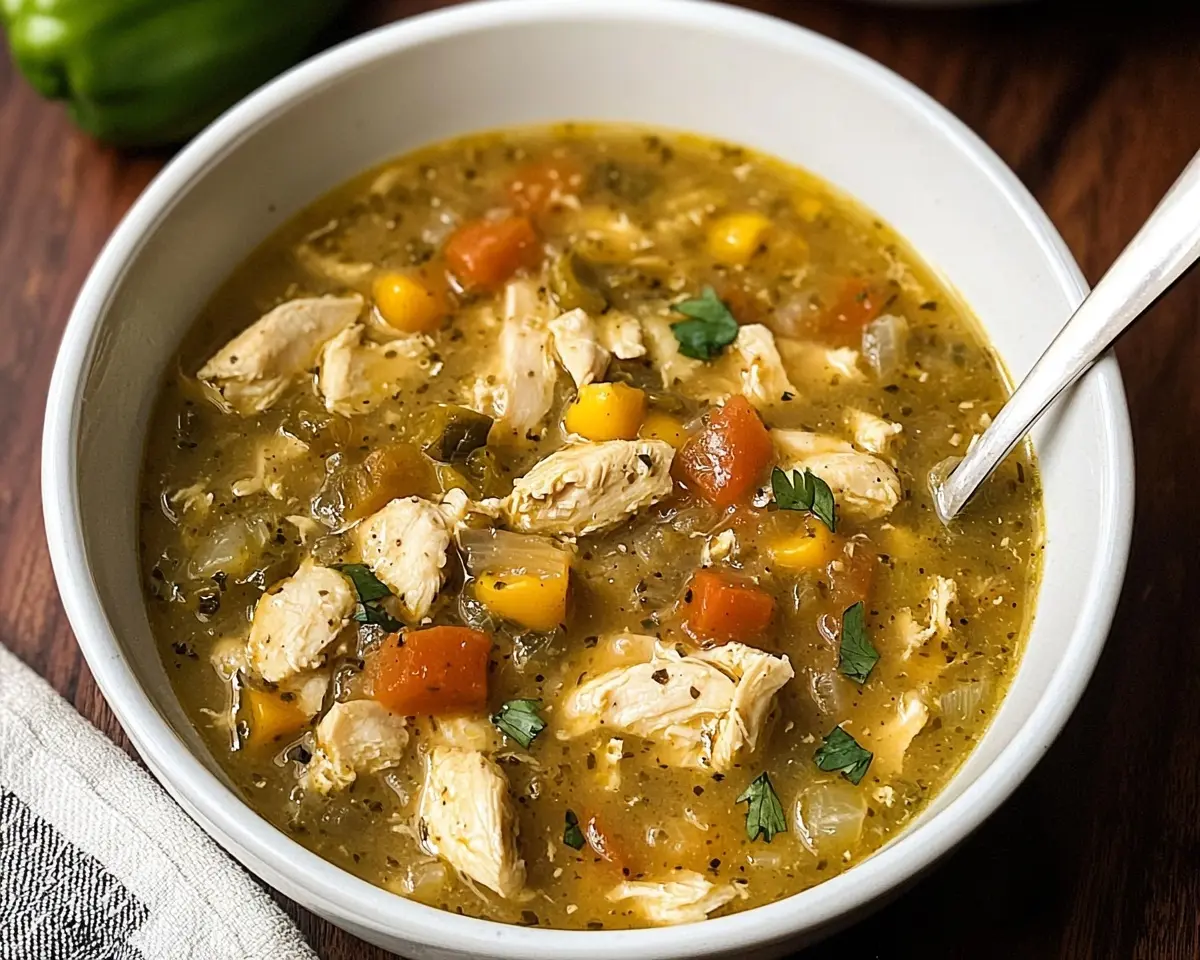 Denver-Style Green Chile Chicken Stew