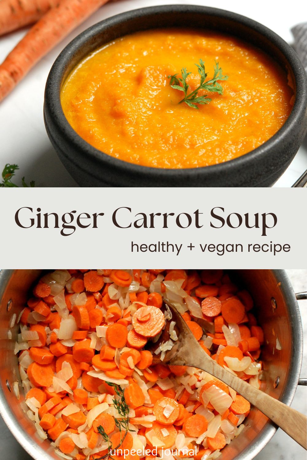 Silken Carrot and Ginger Soup