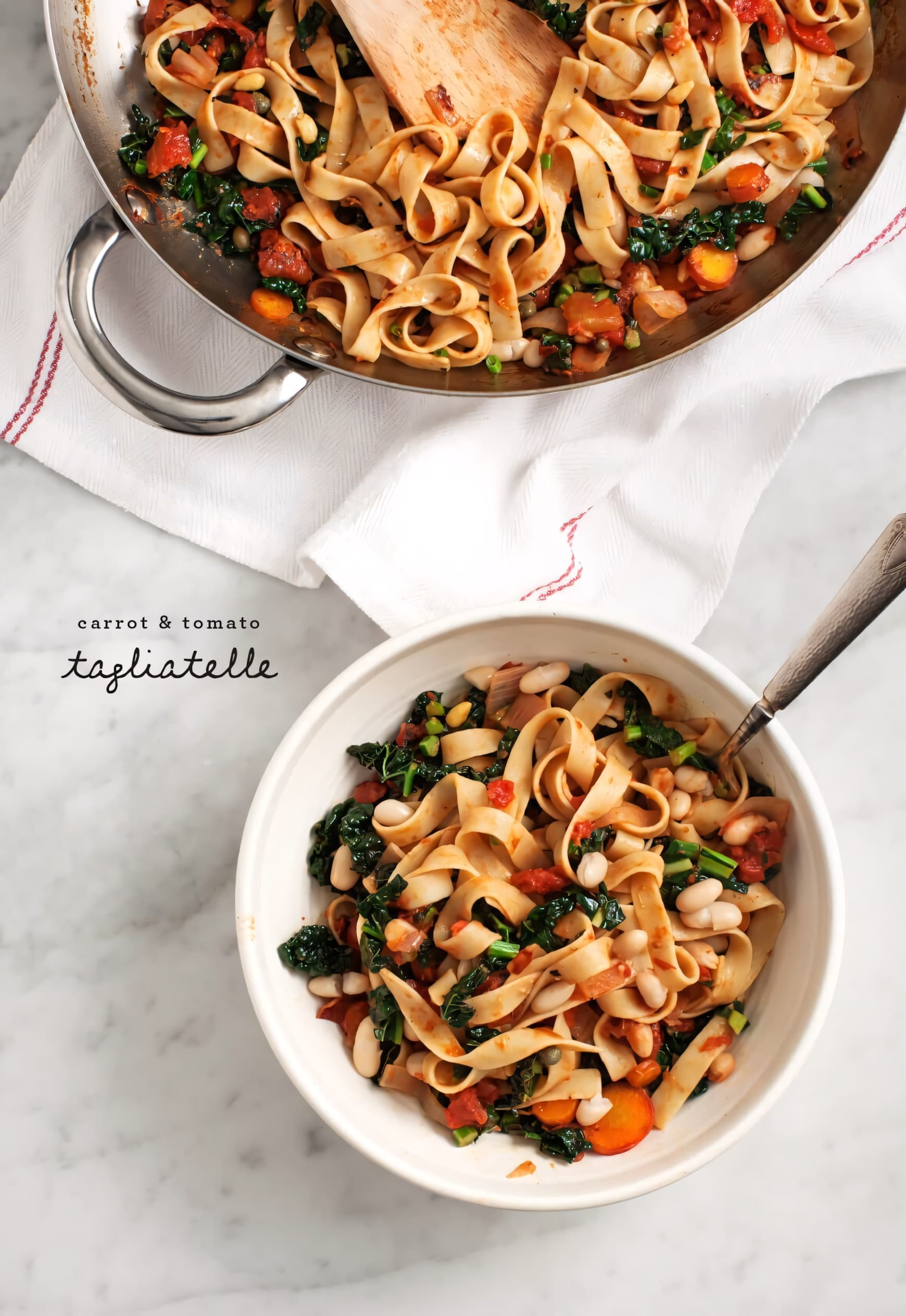 Lemon-Dill Vegetable Tagliatelle