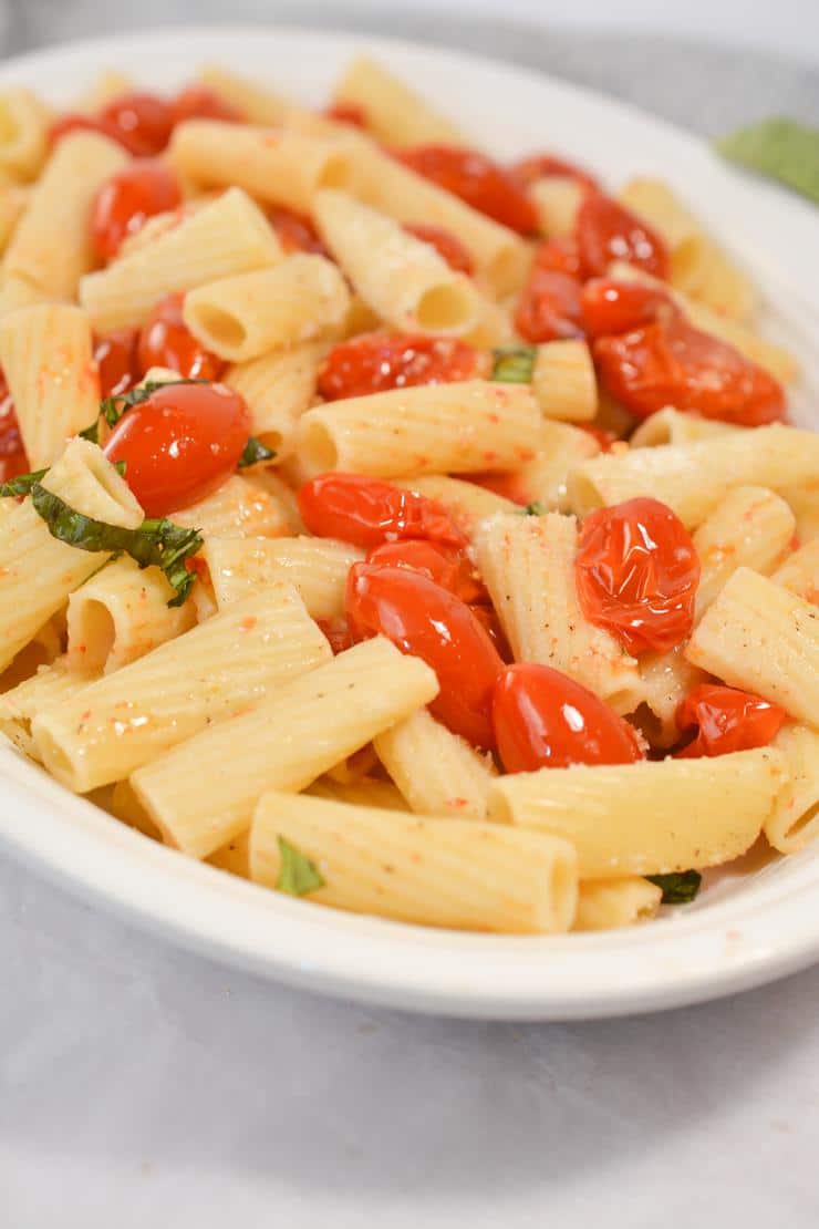 Denver-Style Slow-Roasted Tomato & Basil Pasta