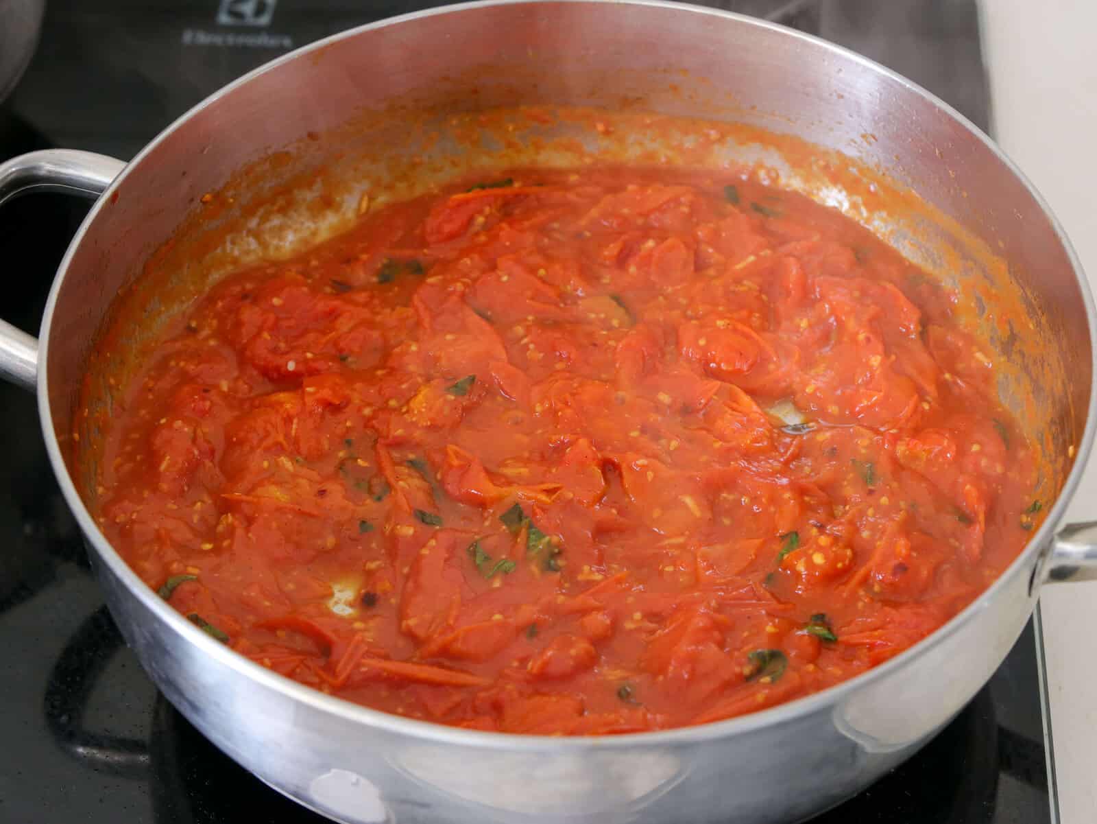 Cherry Tomato and Sausage Pasta