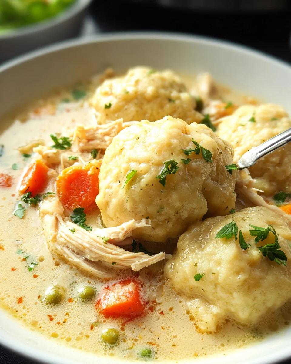 Ultimate Comfort Chicken and Dumplings