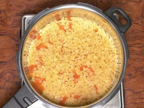 Spiced Masoor Dal with Coconut Milk