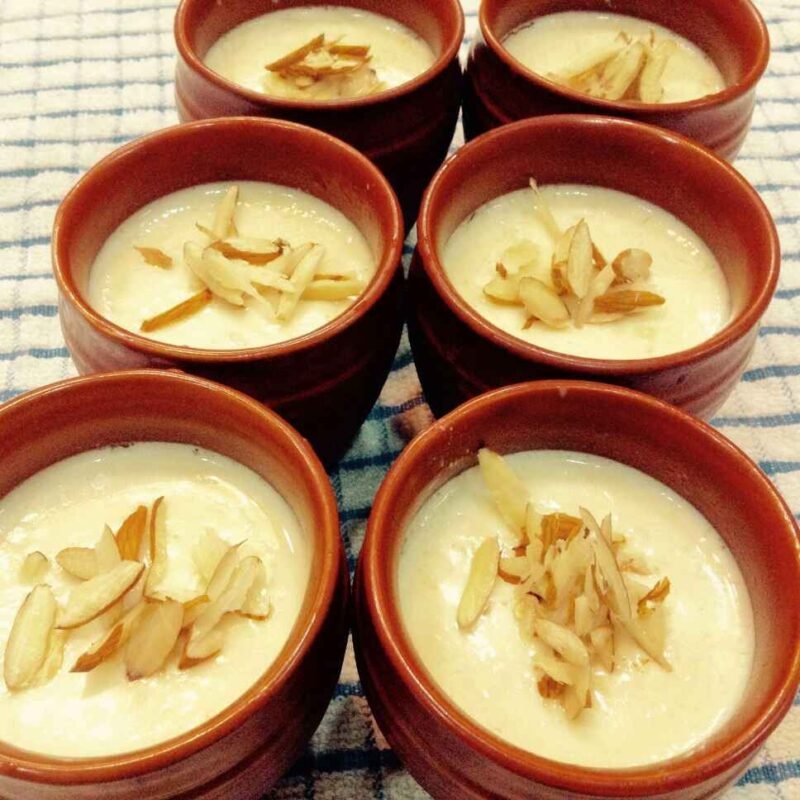 Saffron-Infused Mishti Doi with Cardamom