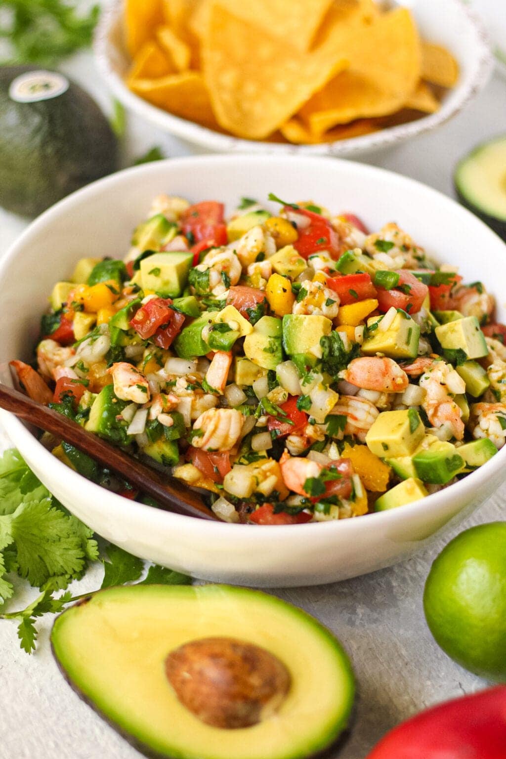 Citrus-Cured Shrimp Ceviche with Mango and Avocado