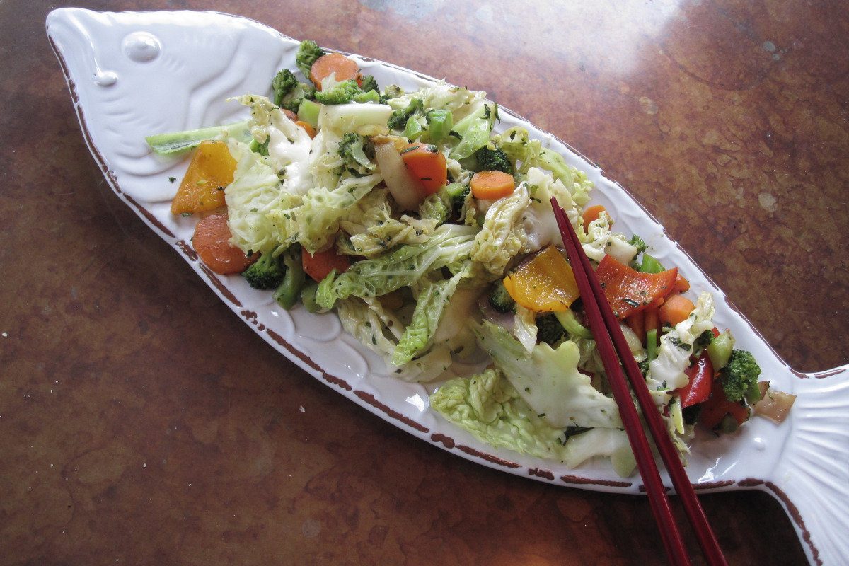 Five-Spice Vegetable Stir-Fry