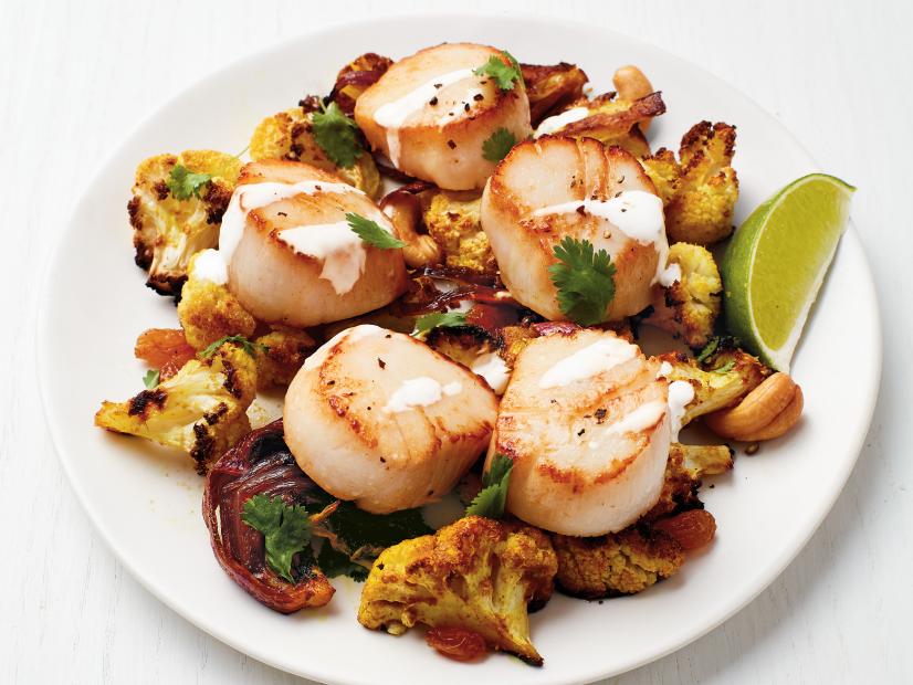 Scallop and Pea Cauliflower Rice Stir-Fry