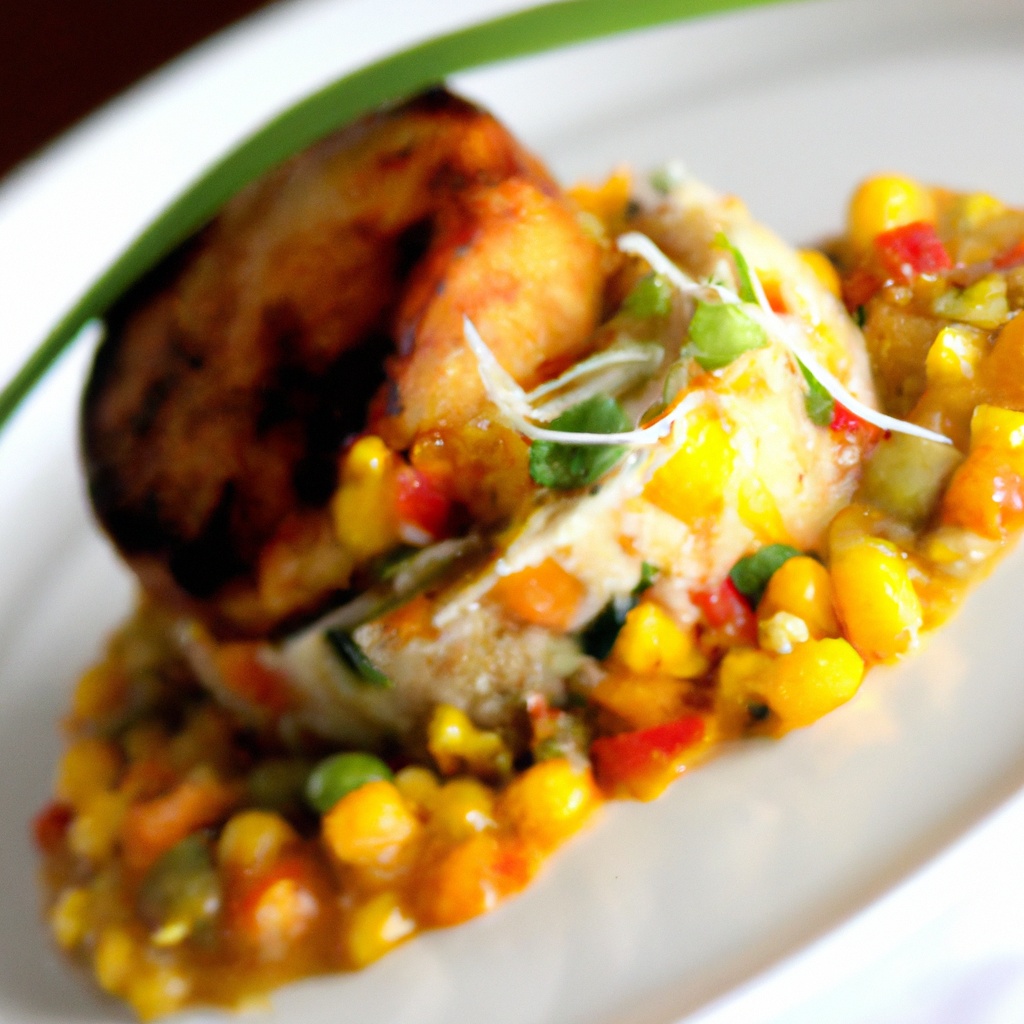 Coconut-Crusted Mahi Mahi with Mango Salsa