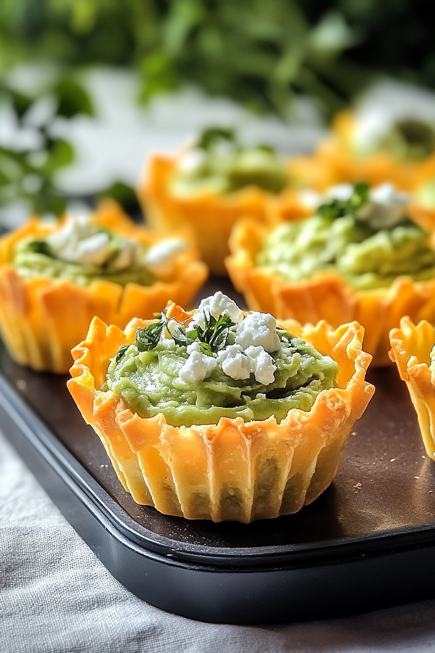 Savory Avocado & Feta Egg Cups