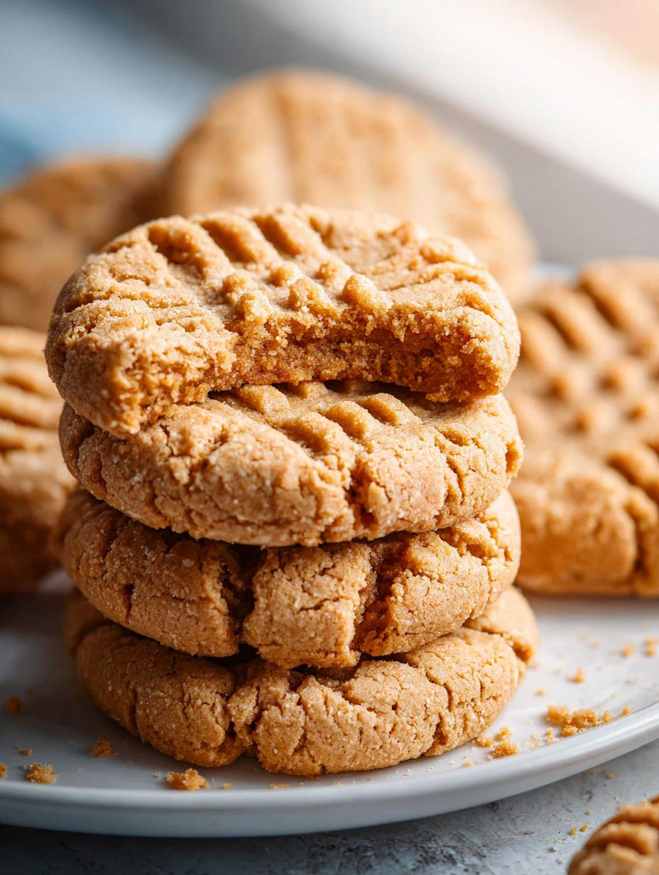 Sugar-Free Peanut Butter Cookies