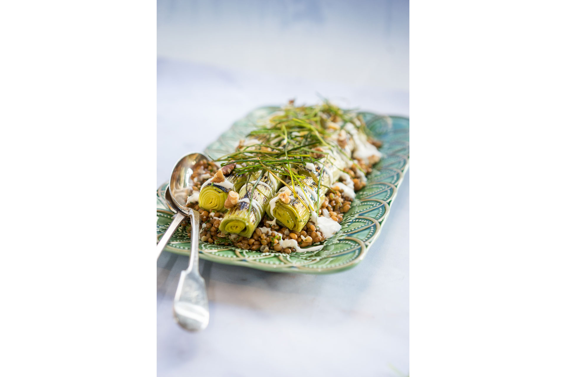 Baked Freekeh with Roasted Vegetables