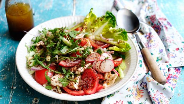 Sumac-Spiced Fattoush Salad
