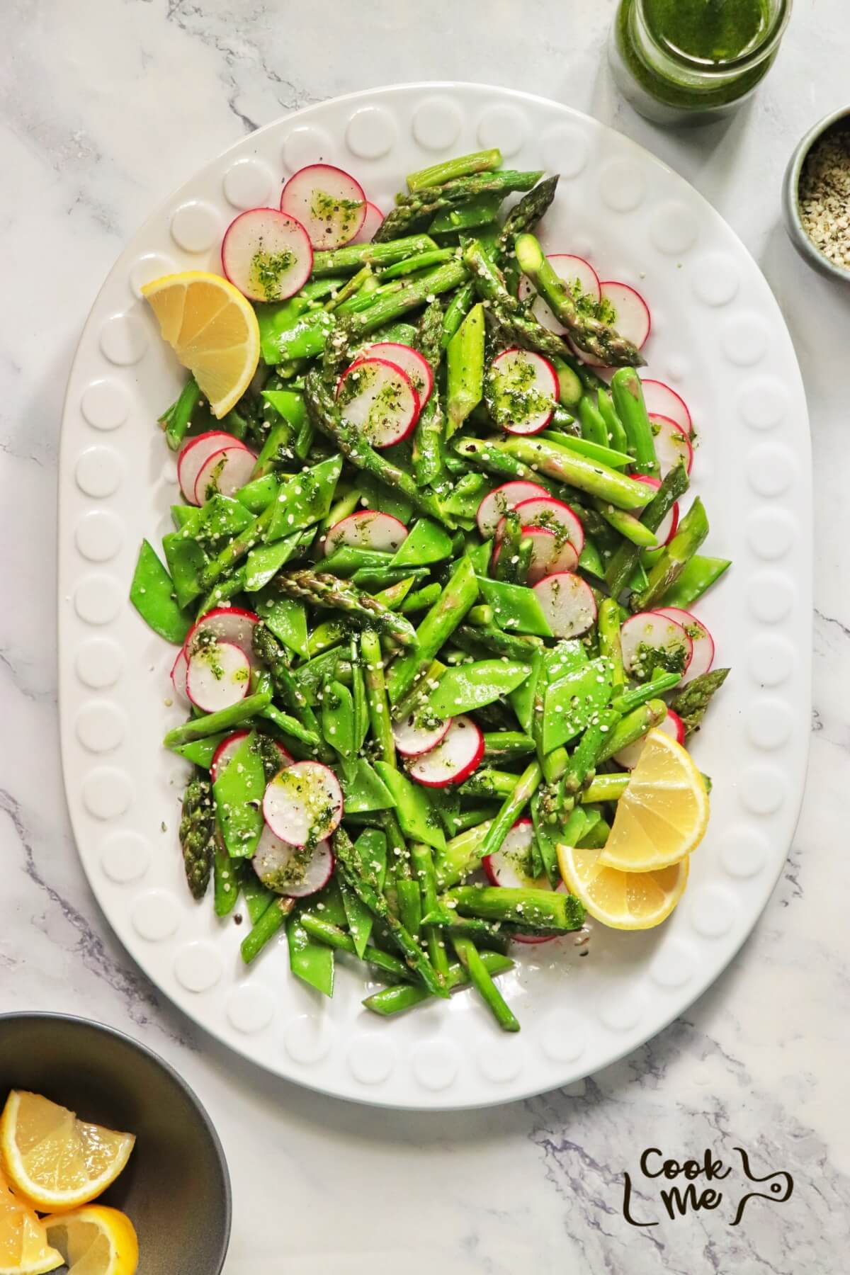 Sautéed Pea and Asparagus Medley with Lemon