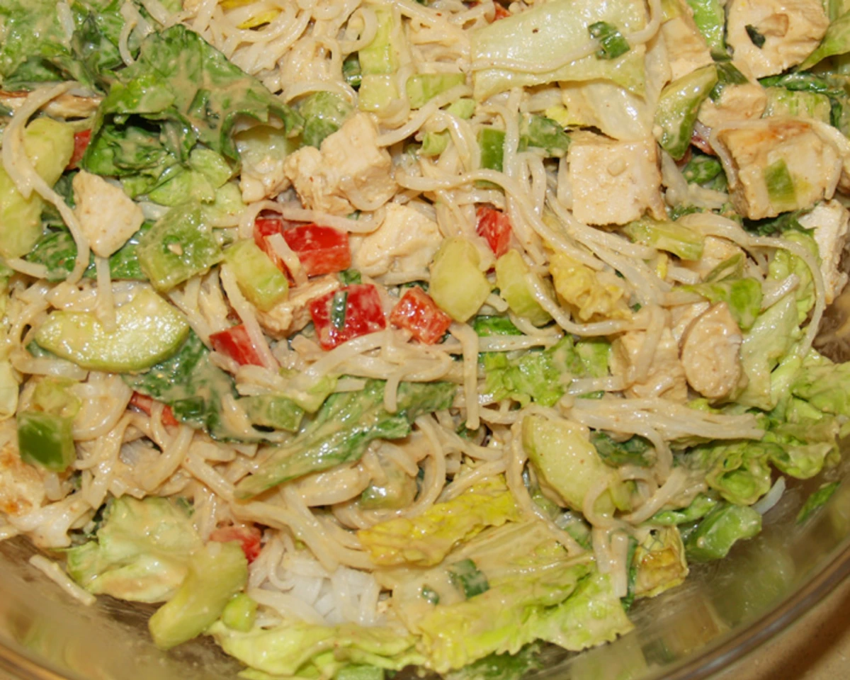 Cucumber and Sesame Noodle Salad with Lime Dressing