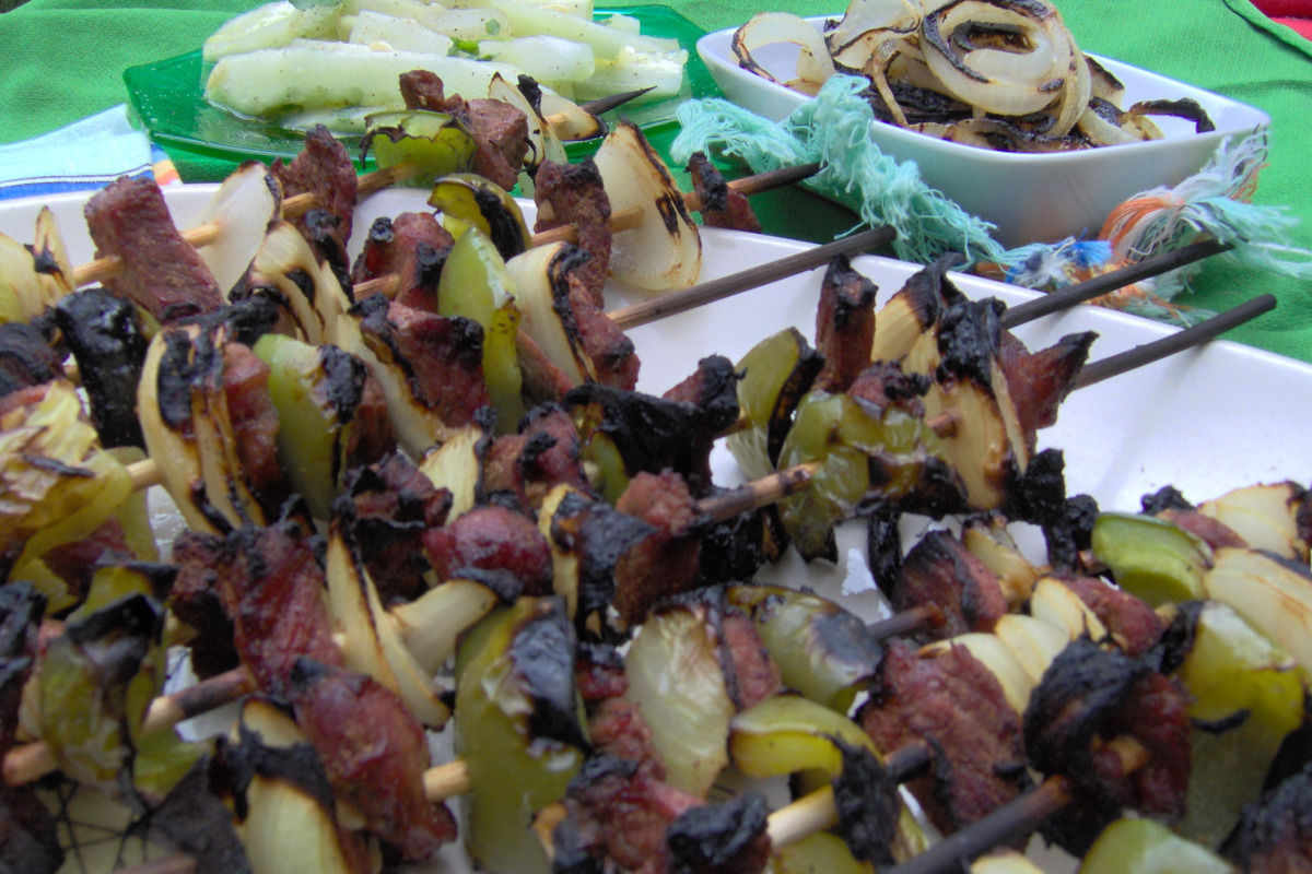 Kaap die Goeie Hoop Braai-Style Beef Skewers