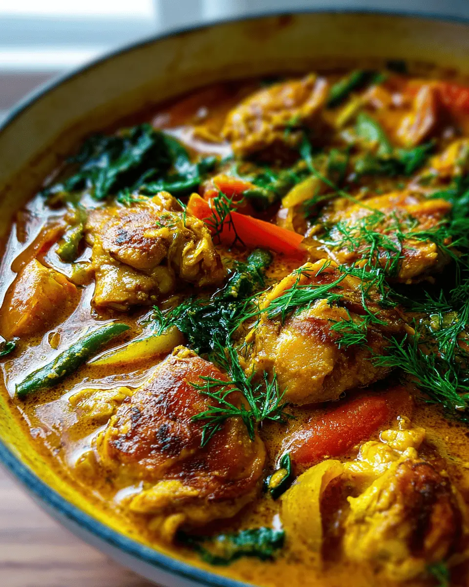 One-Pot Coconut Chicken Curry