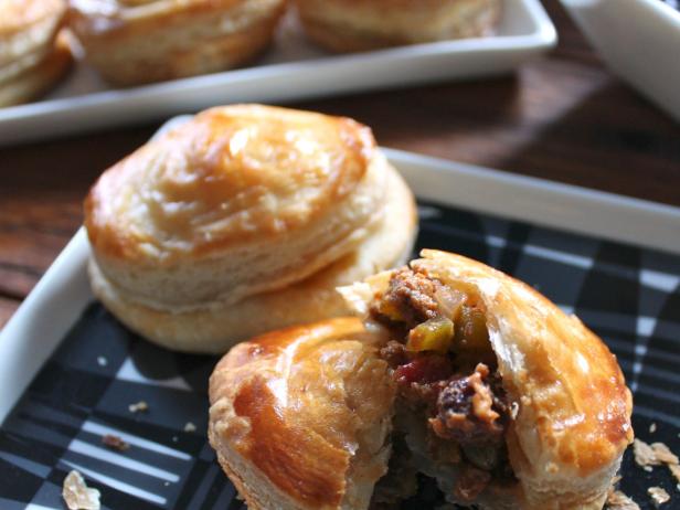 Pastelitos de Platano with Spiced Beef Filling
