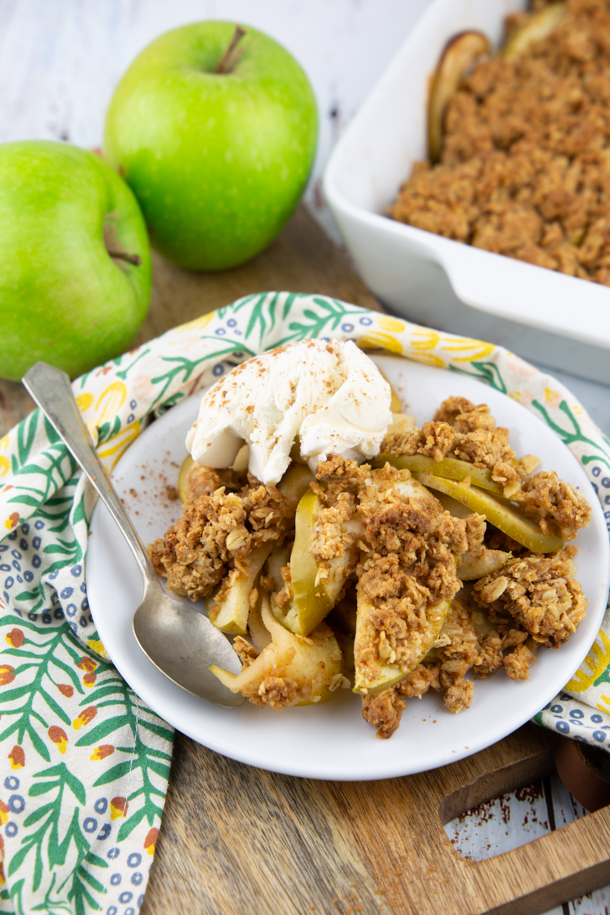 Baked Vegan Apple Crisp