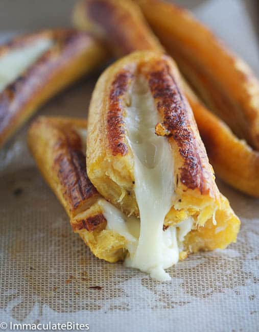 Spiced Plantain and Cheese Pastries