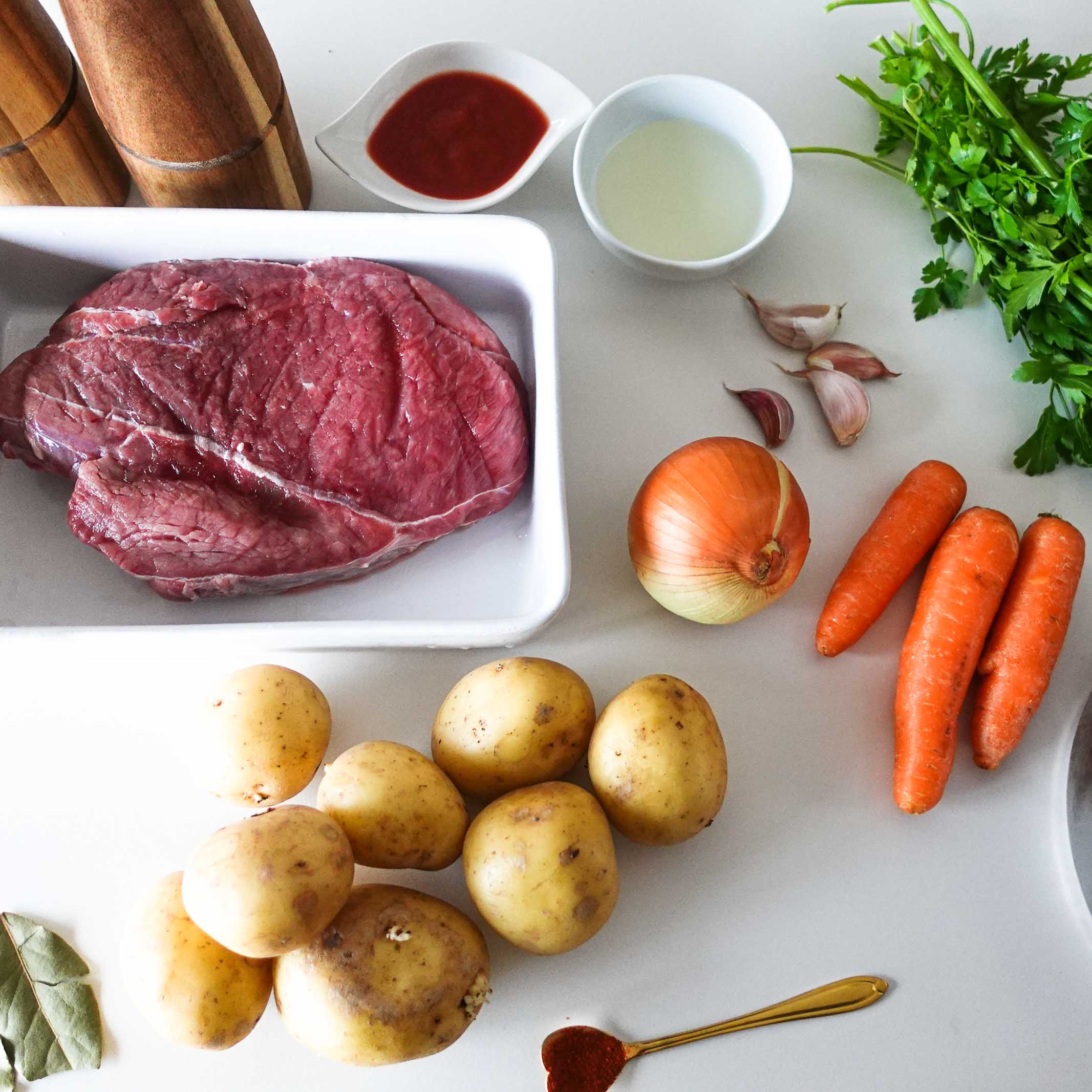 Slow-Cooked Beef Stew with Carrot-Potato Medley