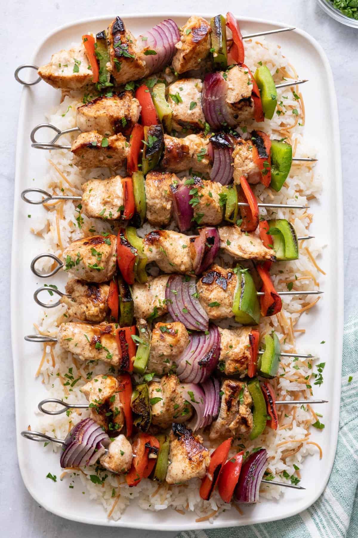 Fire-Kissed Chicken Skewers