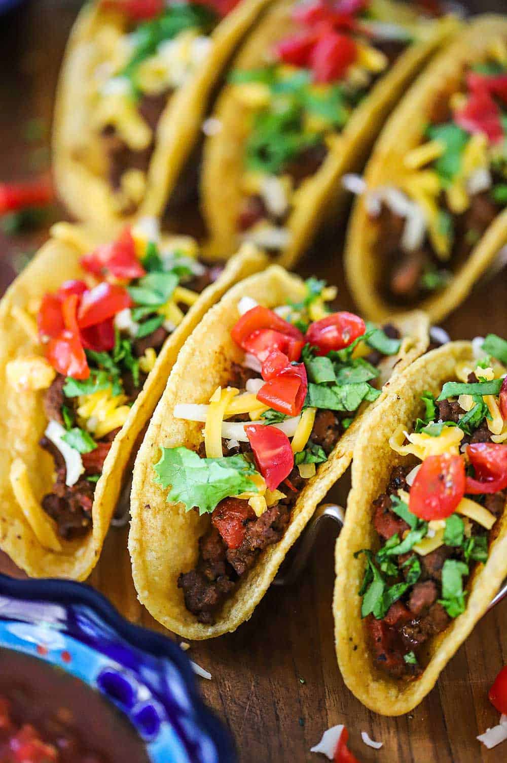 Texas-Style Beef Tacos with Fresh Salsa