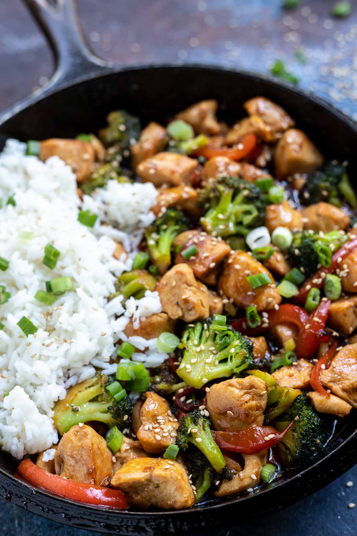 Teriyaki Chicken Stir-Fry with Broccoli