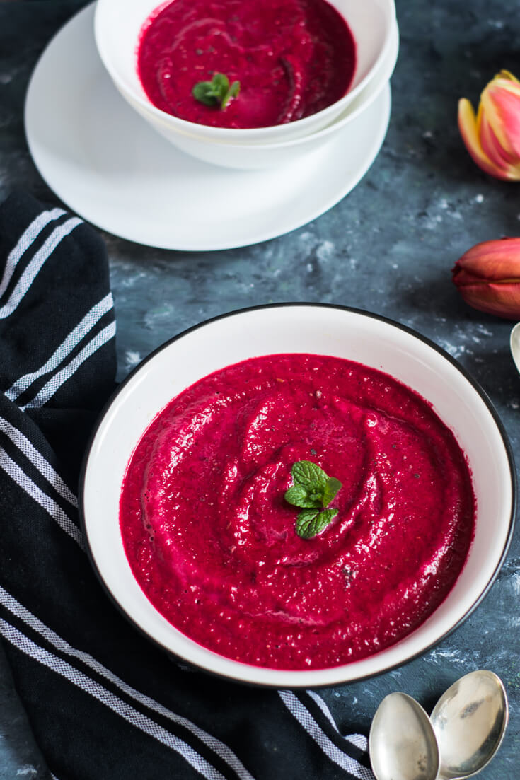 Aurora Beetroot and Carrot Soup